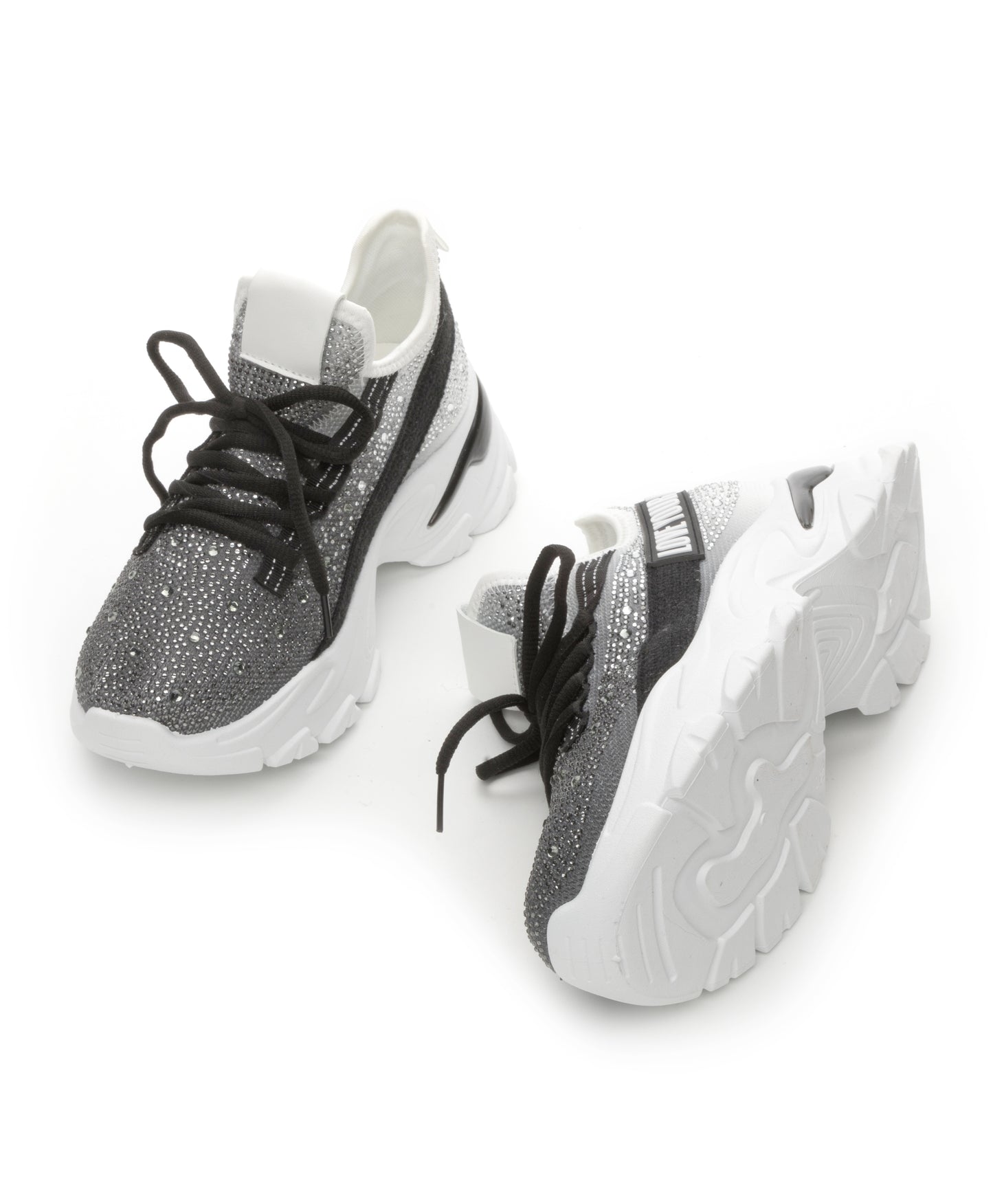 36лв Черен /Бял /Син Дамски маратонки size(36-41)xcess-D2307