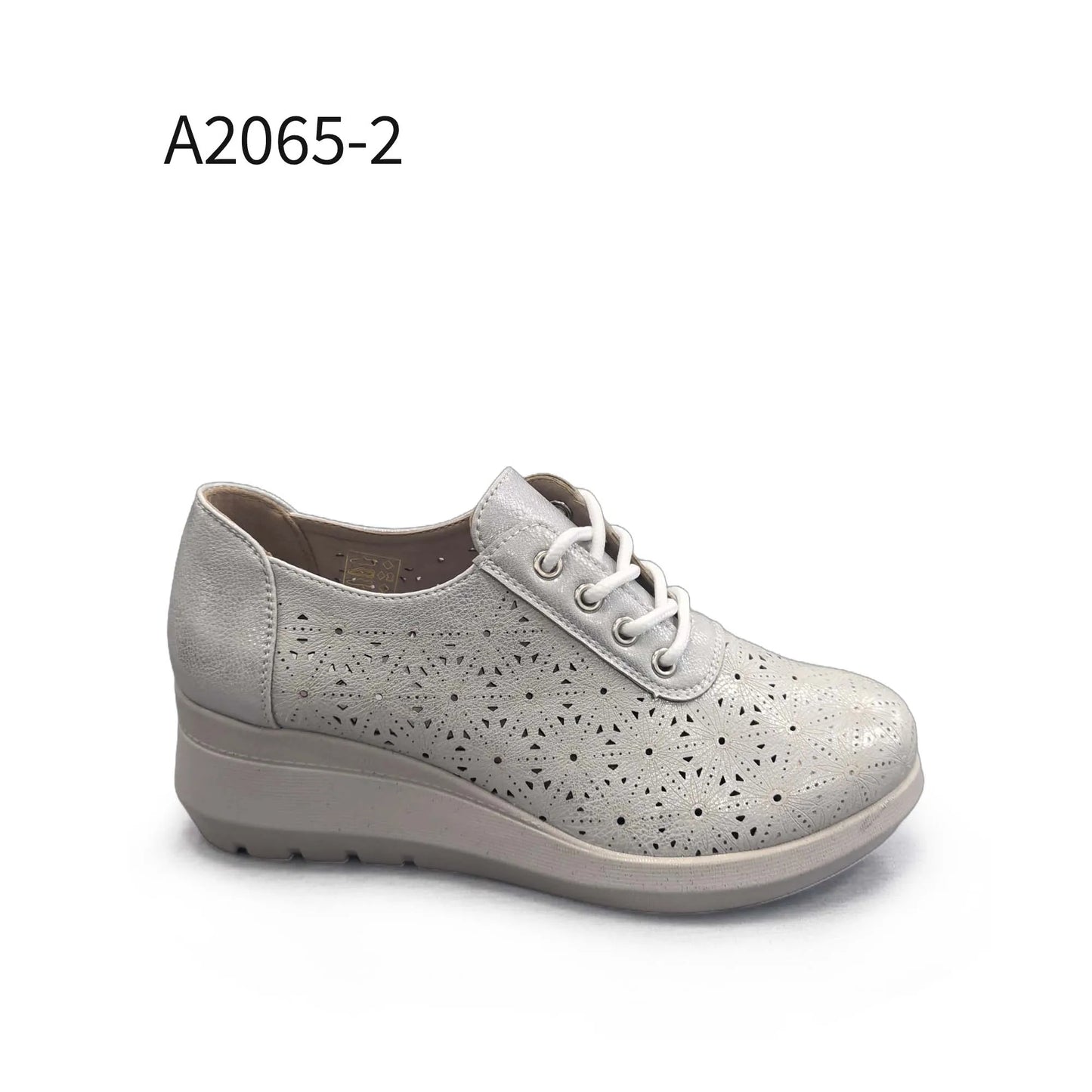 51лв Черен /Сребро /Бежов Дамски обувки size(36-40)xcess-A2065