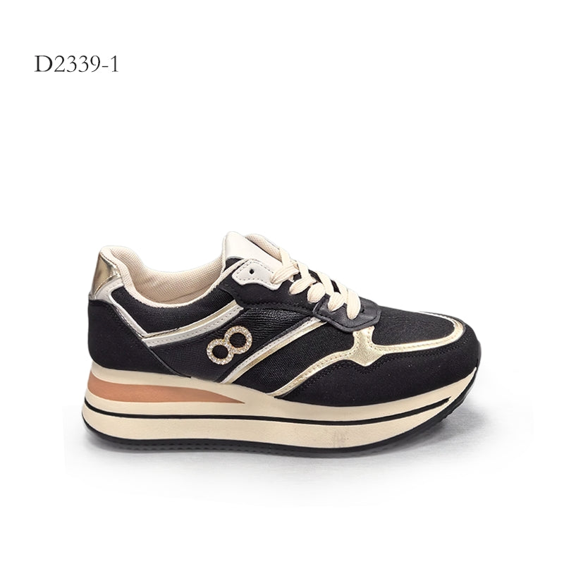47лв Бежов /Бял /Черен Спортни маратонки size(36-41)xcess-D2339