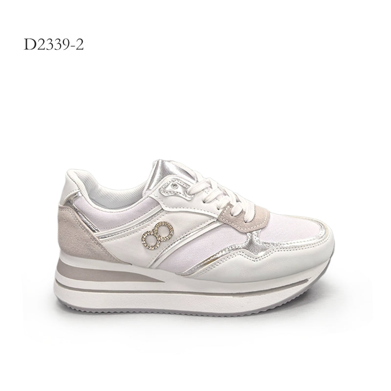 47лв Бежов /Бял /Черен Спортни маратонки size(36-41)xcess-D2339