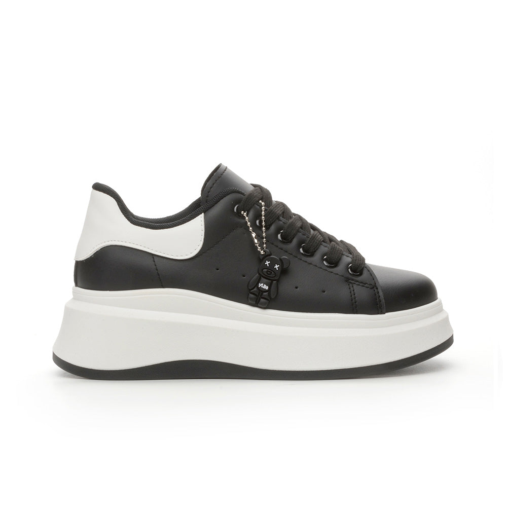 42лв Черен /Бял /Бял c Черен Дамски маратонки size(36-40)xcess-D2349