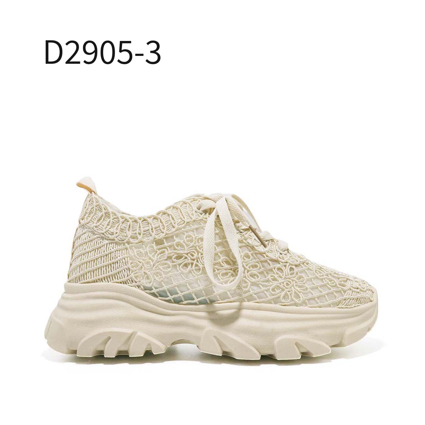 49лв Черен /Бял /Бежов Дамски маратонки size(36-40)xcess-D2905