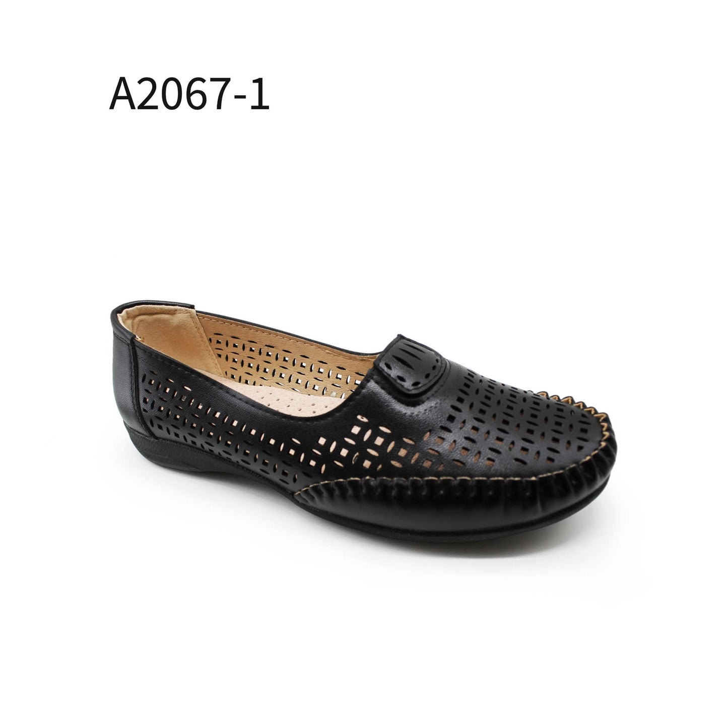 36лв Черен/Бял/Каки/Син Дамски обувки size(36-41)xcess-A2067